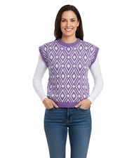 Damen Vintage Weste ca Gr 40