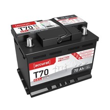 Accurat Traction T70 GEL 12V 70Ah Versorgungs-Batterie Wohnmobil WoMo Boot Solar