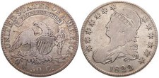USA - Amerika 1/2 Half Dollar, 50 Cents K.M. 37 1822-1836 verschiedene Jahrgänge