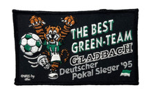 Gladbach - The best green team Pokal Sieger ´95 Aufnäher Fussball Patch