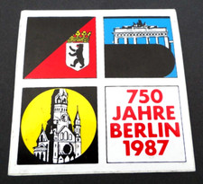 Souvenir-Aufkleber 750 Jahre