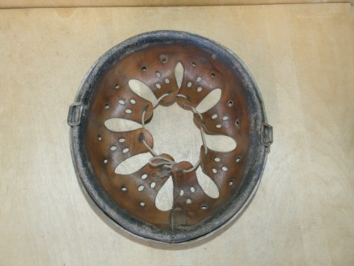 Ww2 german helmet liner - ww2,