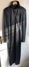 ledermantel / lederkleid crazy