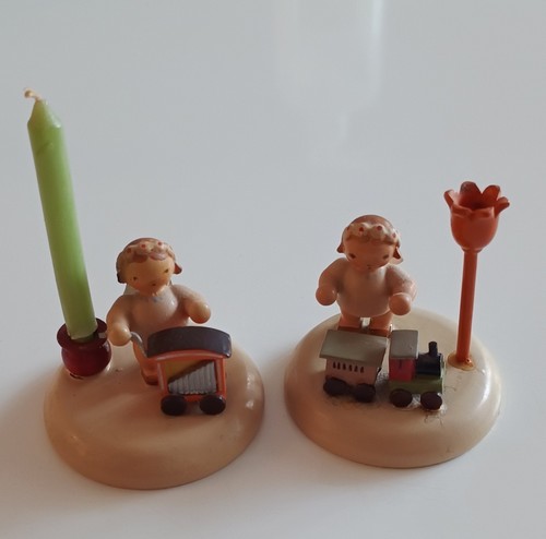 Engel mit eisenbahn und - engel, orgel