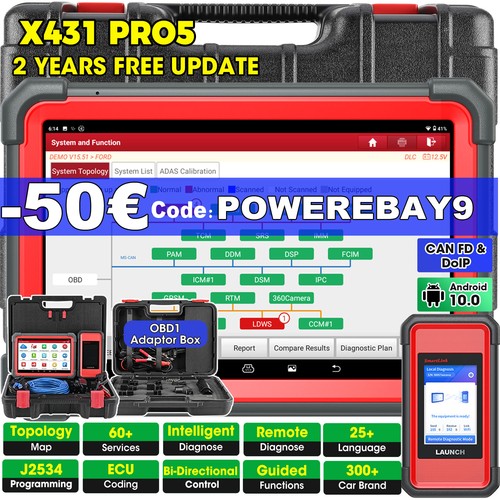 Launch x431 pro - pro, 5