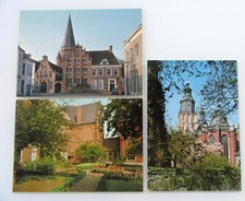 Holland Postkarten Lot 3 x Postcard ZUTPHEN Niederlande Ansichtskarte Gelderland