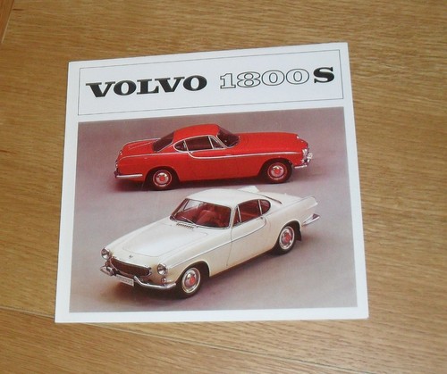 Volvo 1800s prospekt 1964 - volvo,