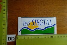 Alter Aufkleber Reise Stadt