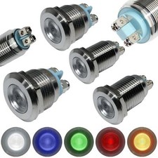 Edelstahl Kontrollleuchte V2A