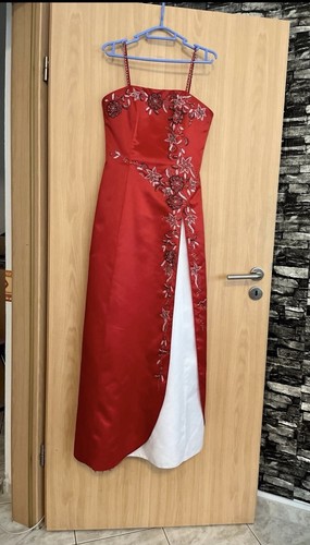 Rotes abendkleid lang - rotes,