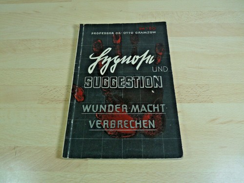 Otto gramzow hypnose und - hypnose,