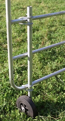 Stützrad für weidetor - stützrad,