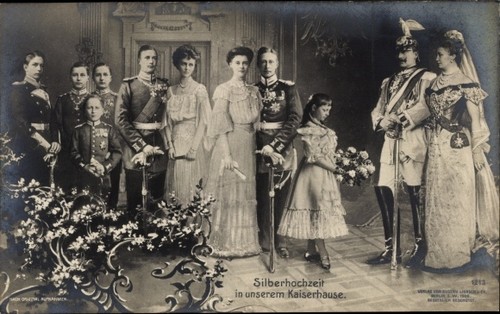 Silberhochzeit kaiser - ak,