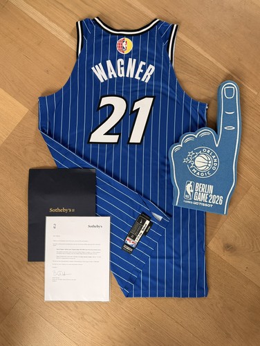 Moritz wagner game worn jersey - moritz,