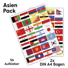 56 Länderfahnen Flaggen
