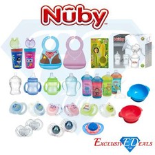 Nuby Essential Baby Beruhiger, Pumpe, Silikonschüssel, Anti-Kolik-Flasche, Trinkbecher
