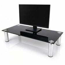 Tisch 100cm glasaufsatz - 100cm, tv-glasaufsatz