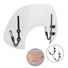 Kurz Kunststoff Windschild