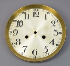 Altes Uhren Zifferblatt f Regulator Wanduhr Uhrwerk Uhrmacher clock dial