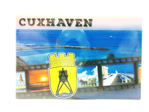 Cuxhaven magnet epoxy souvenir - cuxhaven,