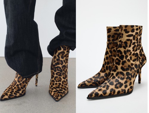 Zara stiefeletten 100 - stiefeletten, leder