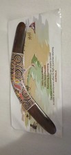 Bumerang, bemalt 38cm,  aus Australien - unbenutzt