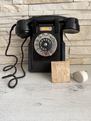 Bakelit wand telefon ericsson - bakelit,