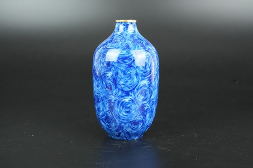 Porzellan vase echt kobalt - echt,