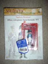 Del Prado Nr.76 - Hessen-Darmst. Offizier des Leib-Regiment, OVP mit Heft