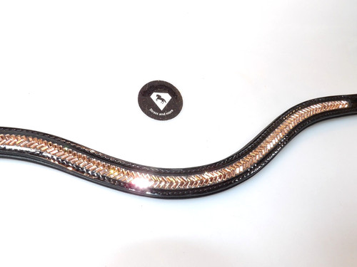 Stirnriemen geschwungen strass - stirnriemen,