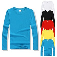 Heißer Verkauf Täglich Herren T-Shirt Arbeitskleidung Große Größe Langarm M