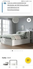 IKEA Brimnes Bett 180x200 cm