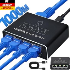 LAN Splitter 1 auf 4 Gigabit