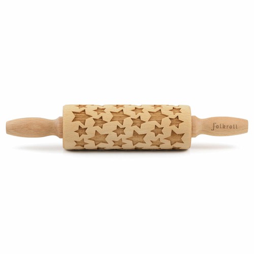 Folkroll teigrolle sterne - folkroll,
