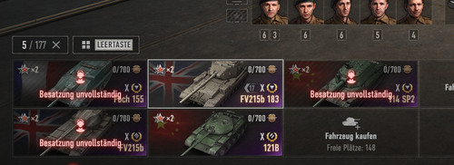 World tanks account - of,
