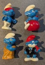 Olympiade der Schlümpfe - 4 Schlümpfe - Konvolut