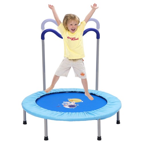 Trampolin kleinkind mit - trampolin,