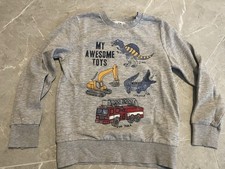 C&A Kindermode * Pullover * 128 * Sweatshirt * Pulli * Dinos * Bagger * 