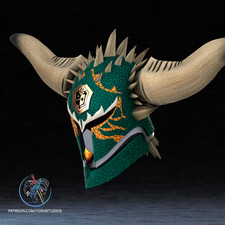 Nergigante helm yosh studios - nergigante,