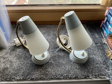 Nachttischlampe 2er Set 50er Jahre Tischleuchte