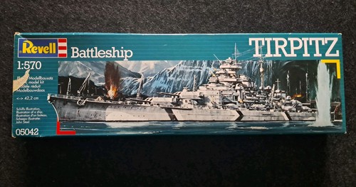 Revell battleship tirpitz - battleship,