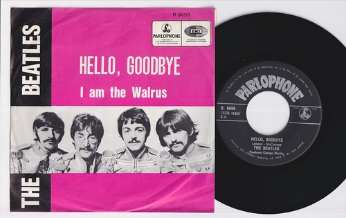 The beatles hello goodbye - beatles, hello,