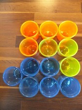 Party- Becher-Hartplastik-Leuchten-Schwarzlicht-Trinkbecher-Kunstoffbecher-Spülm