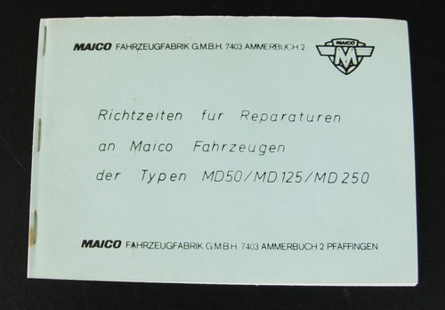 Maico werk md50 - maico, md125