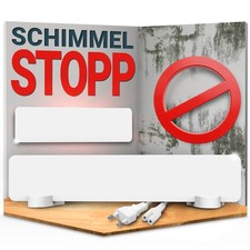 Schimmelheizung Anti Schimmel Heizung Infrarot tötet Schimmel HEIMWERT B-Ware