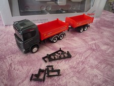Herpa  952927  Scania Tandem Hängerzug  Kipper  Dreger  Maßstab 1:87  in OVP