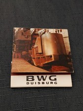 Streichholzheftchen, Berg - Walzwerk - Maschinenbau GmbH, BWG, Duisburg