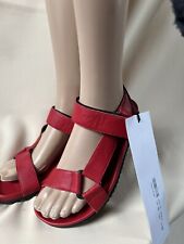 Rundholz Sandale Leder Neu