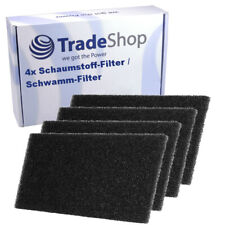 4x Schaumstoff Filter Ersatz