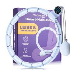 WELLRELAXX Smart Hula Hoop Testsieger leise und drehfreudig mit Zähler | Hula Ho